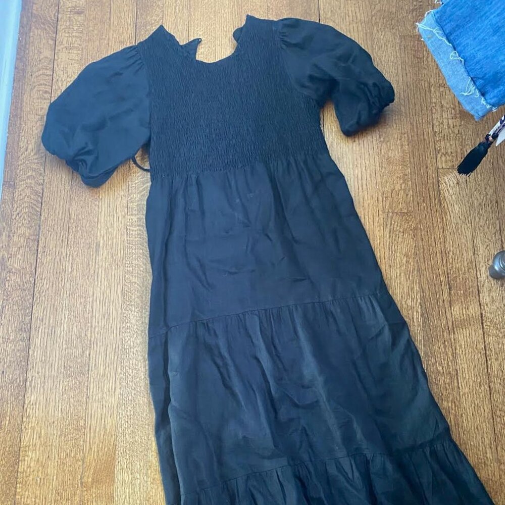 Faithful the Brand black maxidress, size 4